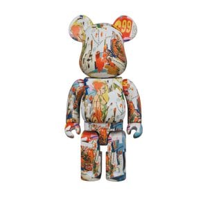 1000% BEARBRICK ANDY WARHOL X JEAN-MICHEL BASQUIAT 4