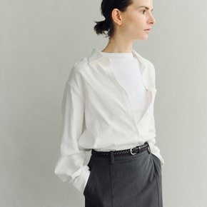 Around belt Woven Dark brown 로서울 우븐벨트