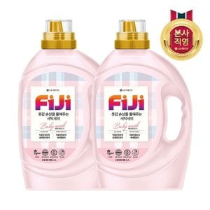 엘지생활건강 FIJI 옷감손상을 줄여주는_베이비 2.2L  x2개_세탁세제