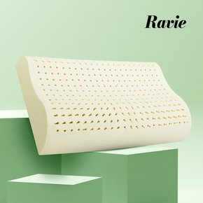하비 굴곡형 천연라텍스 베개(대형)