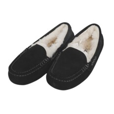 UGG 어그 UGG 앤슬리 블랙 1106878 BLK 여성 모카신