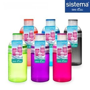 [시스테마]스크류 탑 트리오 물병 480ml (6color)