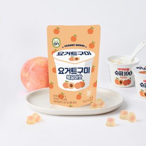  [에치와이]요거트 구미젤리 복숭아맛X8개