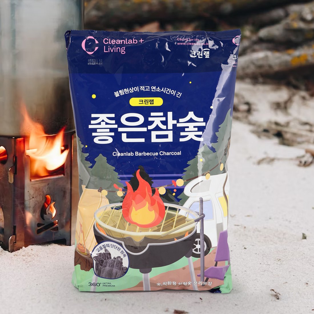 크린랲 캠핑 좋은참숯 6인용 2kg 바베큐 참숯, 믿고 사는 즐거움 SSG.COM