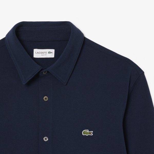 [시흥점] 남성 슬림핏 저지 솔리드 셔츠 CH2685-55G