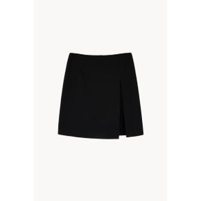 ROVENI Slit detail wrap skirt(black) 270330