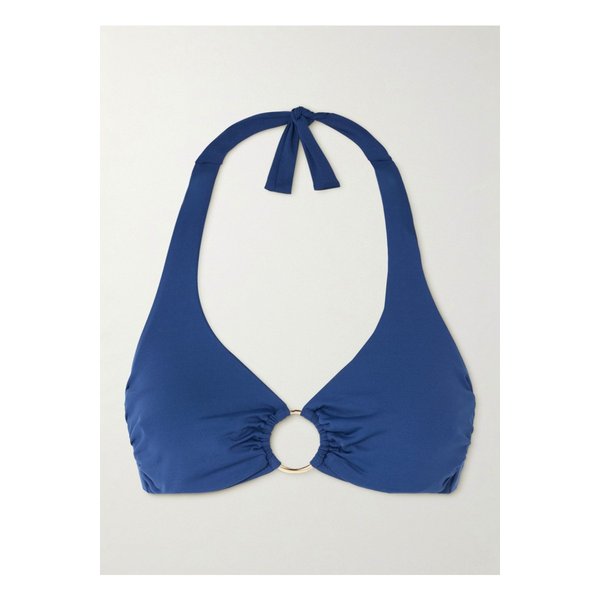 멜리사 오다바시 브뤼셀 장식 언더와이어 비키니 탑 블루 1647597352552496