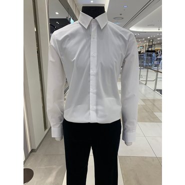 킨록바이킨록앤더슨 20 S/S 화이트 베이직 컬러 스판셔츠
