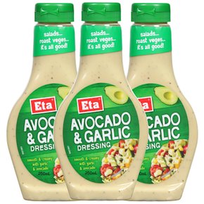 에타 아보카도 갈릭 드레싱 소스 Eta Avocado Garlic Dressing 250ml 3개