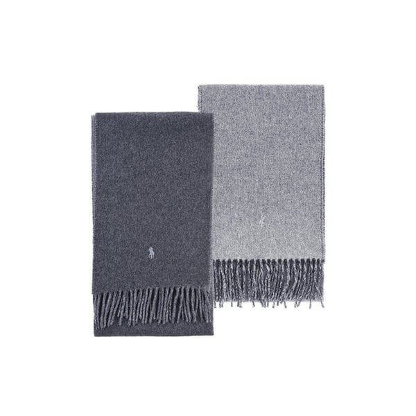 폴로랄프로렌 PC0455-036 포니 리버시블 프린지 머플러