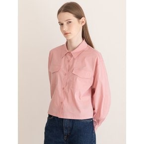 Standard crop shirt_Pink