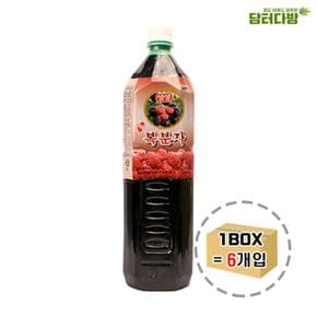 몸에좋은 청솔 복분자 원액 1.5L 1BOX  (6개입)/음료베이스