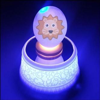 인테리어가구 창작용 계란 LED 회전 오르골 뮤직박스 만들기 (S11770054)