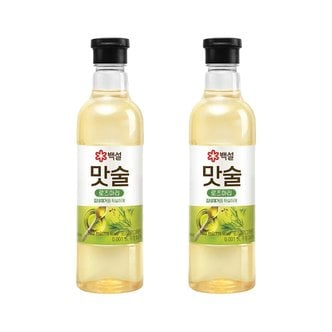  백설 맛술 로즈마리 500ml x2개