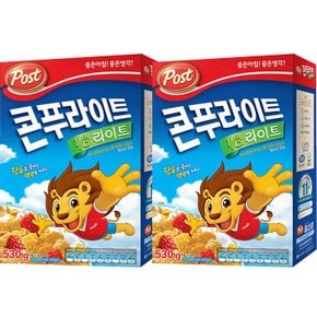 포스트 콘푸라이트1/3슈거라이트 530g X 2개