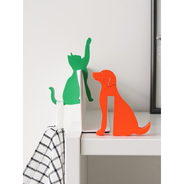 애니멀 도어 후크 수건걸이