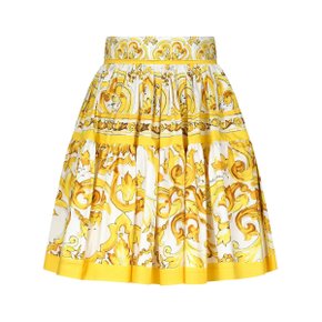 [돌체 앤 가바나] Womens Skirt F4CB1THH5DVHG3TN Yellow