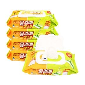 물걸레청소포(실속)중 30매 30x20 일회용 물티슈 캡형