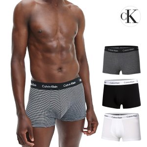 Calvin Klein Underwear 캘빈클라인 CK 언더웨어 남성 트렁크 남자속옷 드로즈 사각 팬티 3팩 세트 U2664G-IOT