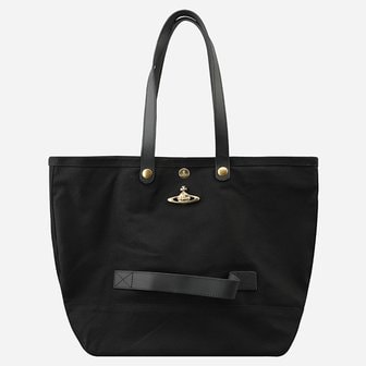 비비안웨스트우드 [시흥점] [비비안 웨스트우드]5F 4205007NU W01CJ N401 유틸리티 스몰 쇼퍼팩 블랙