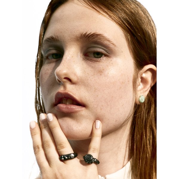ceto ring-pearl black