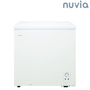 누비아 198L 8단 급속 가정용 냉동고 NF-C200W / 보존식 얼음 카페 사무실 아이스크림 냉동식품