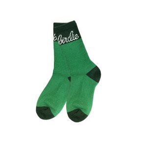 LOGO PLAY SPORTS SOCKS 미들 스포츠 삭스 GREEN