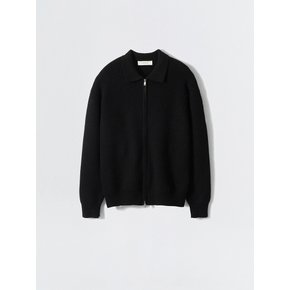 Urban Zip Knit Cardigan_Black