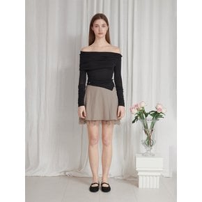 LYNN MINI SKIRT brown