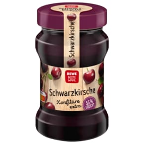 독일 레베 REWE Beste Wahl 베스트발 블랙체리잼 340g (병)