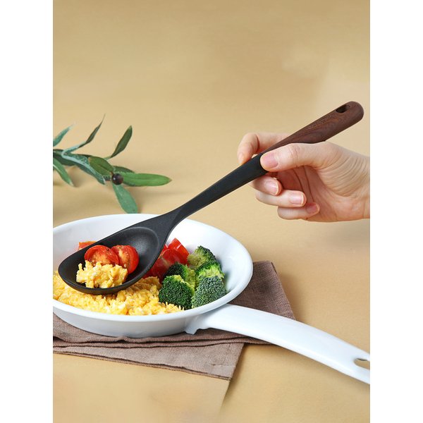 이지실리 루노아 볶음스푼 우드핸들 실리콘 조리도구