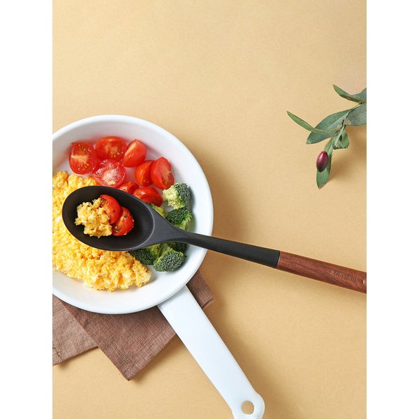 이지실리 루노아 볶음스푼 우드핸들 실리콘 조리도구