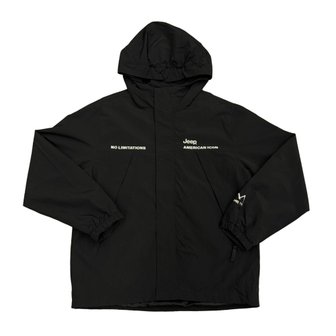 Jeep [여주점] 지프 사선포켓 바람막이 점퍼 JN3JPU221BK