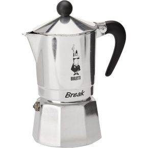 영국 비알레띠 모카포트 Bialetti 0005923Break Espresso Maker for 3 Cups Aluminium 블랙 1765