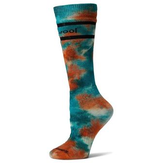 이스퀘어 3903242 Smartwool Ski Full Cushion Tie-Dye Print Over the Calf