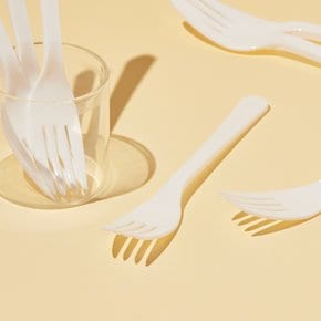 플라스틱 포크 20p