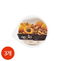 APOLLO 아폴로 살구 아몬드 과일 치즈 200g x 3개