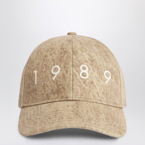 [해외배송] 1989 스튜디오 데님 플록 카모 프린트 베이스볼 캡 UFW24 901 FLOCKCO CAM