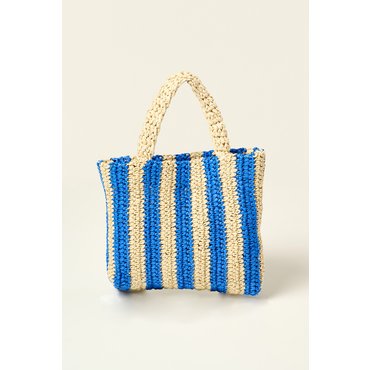 BCBG 스트라이프 핸들 가방 B4M0A301