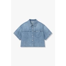 [VOV]보브 라이트 하프 슬리브 데님 셔츠(7156355001)
