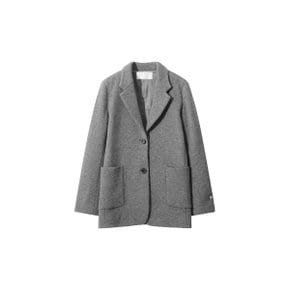 Cashmere Tailored Jacket (Gray)_D5JAW24003GYX