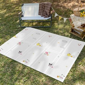 [비밀특가] 2P 디자인 캠핑매트 산리오캐릭터즈 기프트데이 (200x140cm)