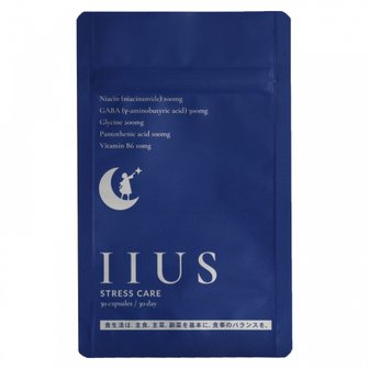  [GABA300mg 고배합] IIUS(이어스) GABA 보충제 개바 사프리 300mg 30일분