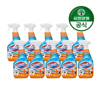 유한양행 유한락스 주방청소용 세정제(본품 500ml+리필 500ml) 5개