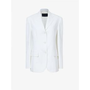 프로엔자 슐러 PROENZA SCHOULER Sandis Jacket In Cotton Viscose Suiting NEPSN5JK201-WH 1017