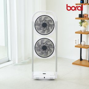 BLDC 무선 듀얼헤드 접이식 무선 선풍기 BR-Q320DH