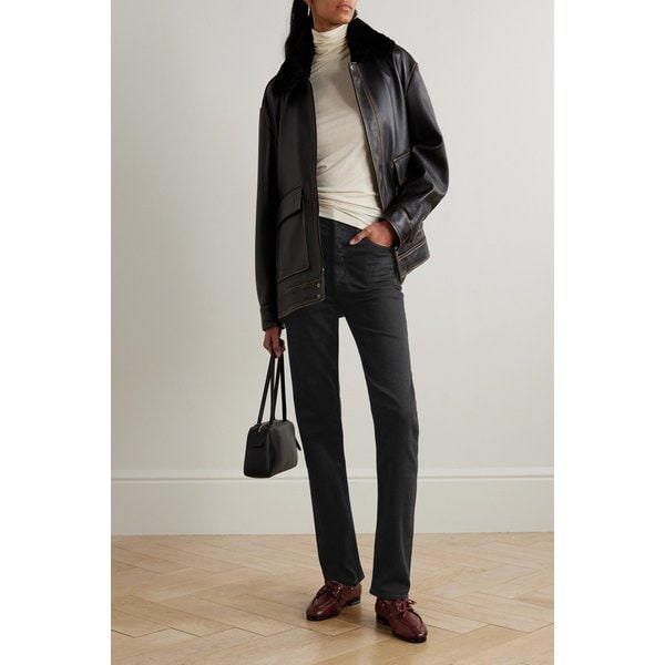 90s 핀치 웨이스트 하이웨이스트 스트레이트 진 46376663162898619