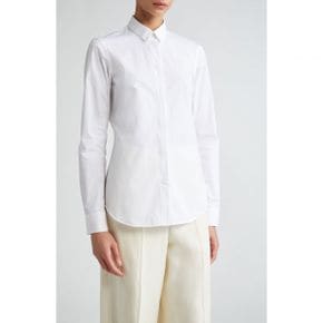 4263896 Jil Sander Monday Cotton Poplin Button-Up Shirt