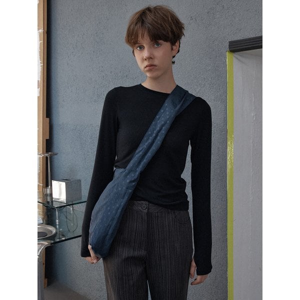 rachel soft tee - black
