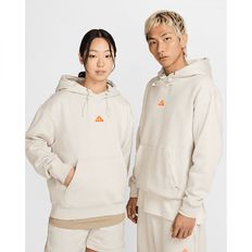 매장정품 나이키 NIKE ACG 써마 핏 플리스 풀오버 후디 - 라이트 오어우드 브라운하이퍼 크림